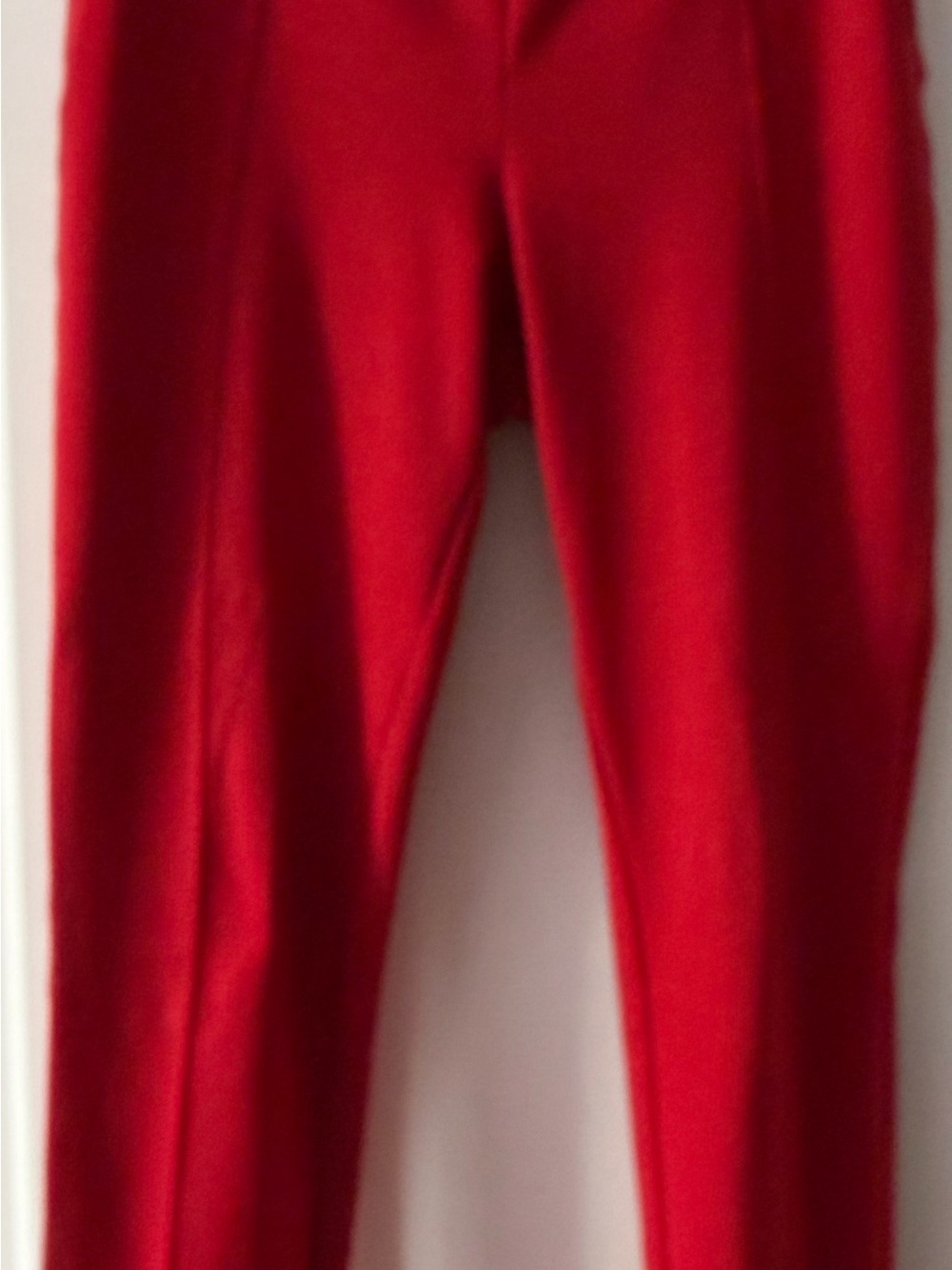 INC International Concepts Petite Red Ponte Pants Excellent Condition - Size 10P